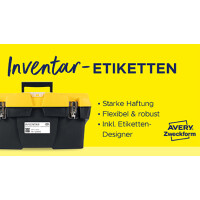 AVERY Zweckform Typenschild-Etiketten, 105 x 148 mm, silber