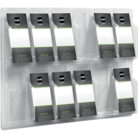 helit Wanddisplay "the clearly", 24 x 1 3 DIN...