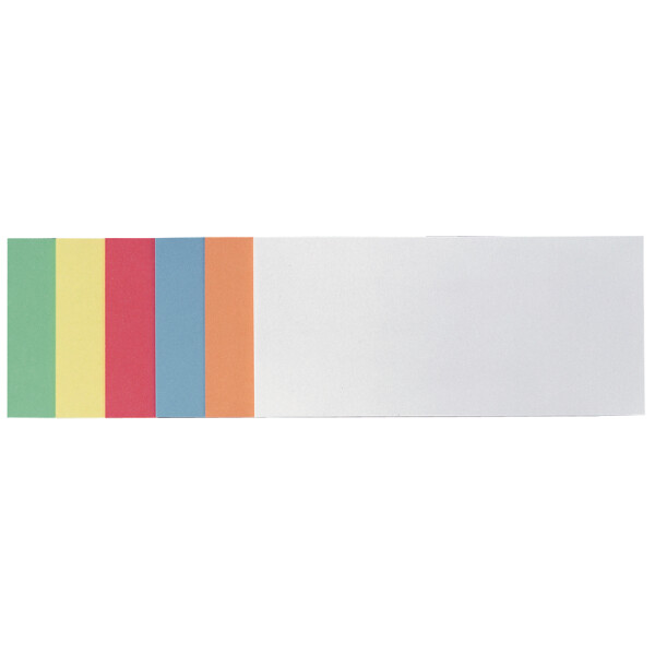 FRANKEN Moderationskarte, Rechteck, 545 x 95 mm, sortiert