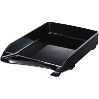 LEITZ Briefablage Elegant, DIN A4, Polystyrol, glasklar