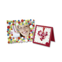 folia Knöpfe-Mix, 100 g, farbig sortiert