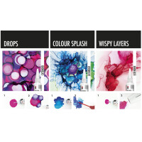 Marabu permanente Tinte Alcohol Ink, schwarz, 20 ml