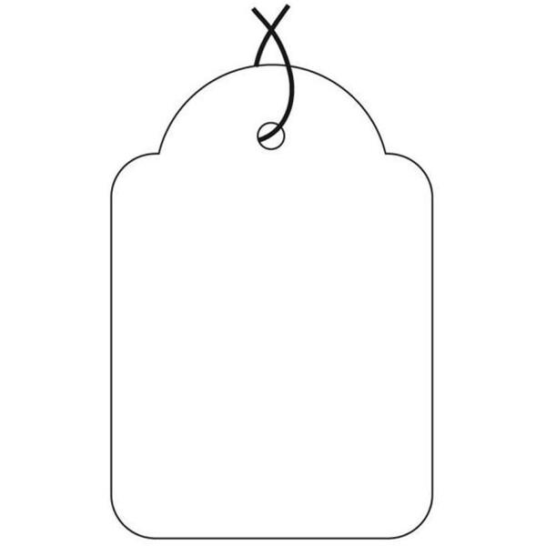 APLI Warenanh&auml;nger - Kleinpackung, Ma&szlig;e: 36 x 53 mm, wei&szlig;