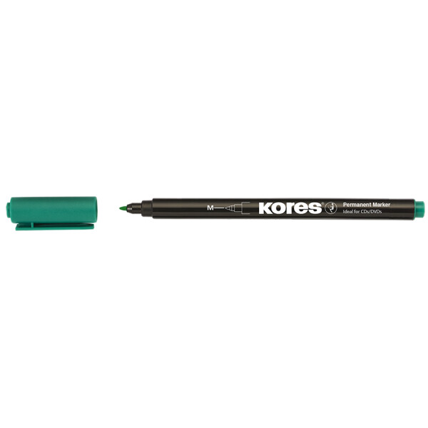 Kores Permanent-Marker "K MARKER FINE", M, grün