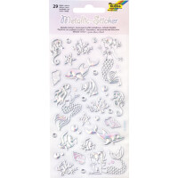 folia Metallic-Sticker Summer Loving, Blattformat: 95x175 mm