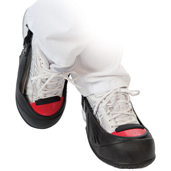 HYGOSTAR Sicherheits-Überschuh, schwarz, Größe 34 - 38