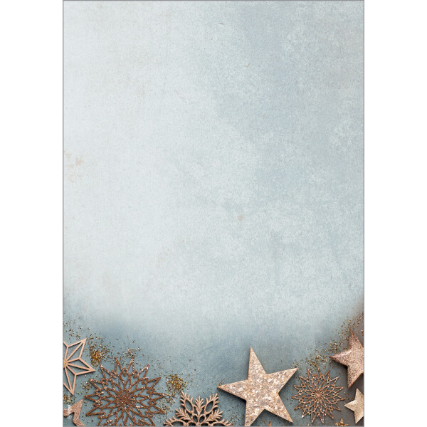 sigel Weihnachts-Motiv-Papier "Frozen", A4, 90 g qm