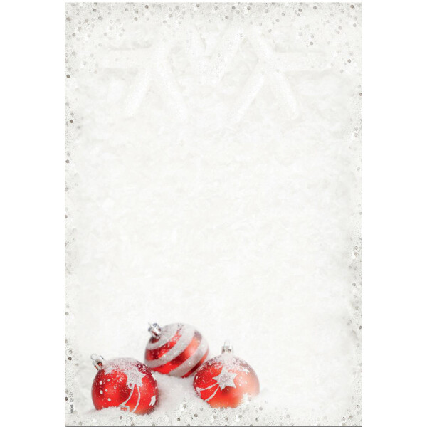 sigel Weihnachts-Motiv-Papier "Frozen", A4, 90 g qm