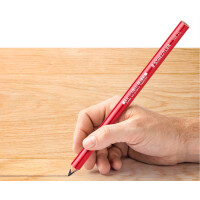 STAEDTLER Zimmermannsbleistift, oval, rotbraun