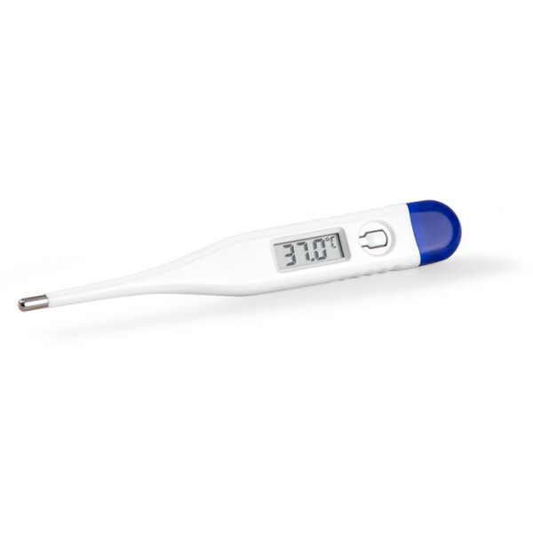 HARO Fieberthermometer, feste Spitze, wei&szlig; blau