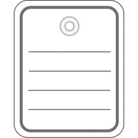 HERMA Stückwarenanhänger, 40 x 50 mm, mit...