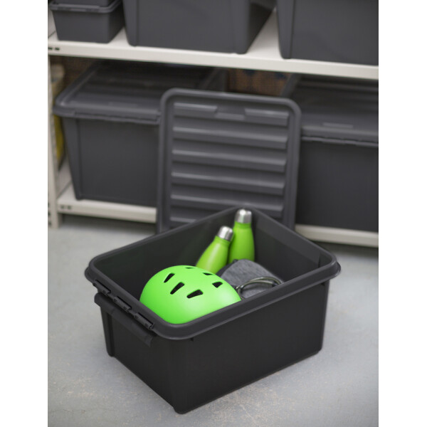 smartstore Aufbewahrungsbox RECYCLED 14 L, anthrazit