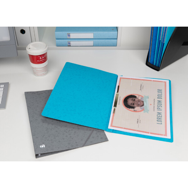 Oxford Schnellhefter Top File+, DIN A4, schwarz