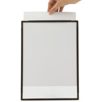 Securit Speisekarten-Mappe CRYSTAL, A4, für 6 Blatt