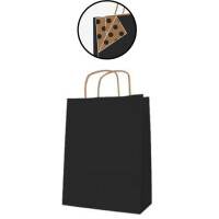 agipa Papiertragetasche - aus Kraftpapier, mittel, rot