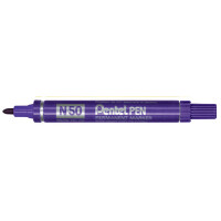 Pentel Permanent-Marker N50, rot, Rundspitze
