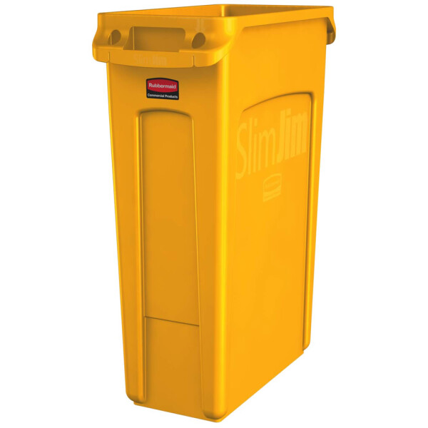 Rubbermaid Abfallbehälter Slim Jim mit Lüftungskanälen
