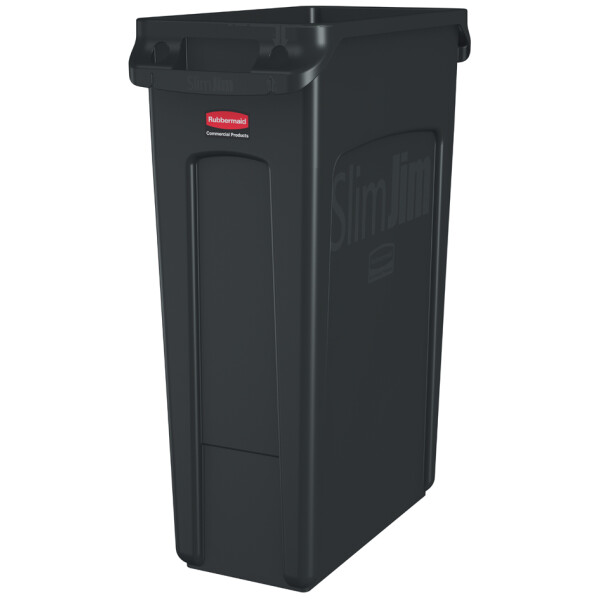 Rubbermaid Abfallbehälter Slim Jim mit Lüftungskanälen