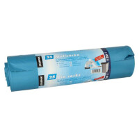 STARPAK Müllsäcke LDPE, 120 Liter, blau