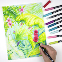 Tombow Doppelfasermaler "ABT DUAL BRUSH PEN", Sekundärfarben