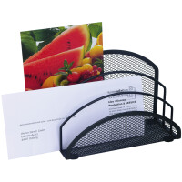 WEDO Briefständer Office, aus Drahtmetall, silber