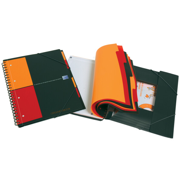 Oxford International Collegeblock "Organiserbook", kariert