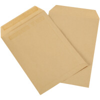 GPV Versandtaschen, C5, 162 x 229 mm, braun, Gewicht: 90 g