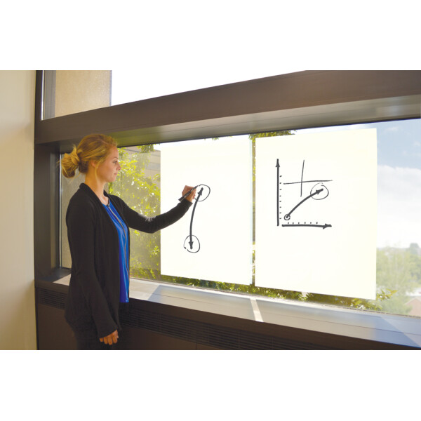 nobo Weißwandtafel-Rolle Instant, 600 x 800 mm, glasklar