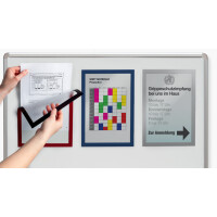 DURABLE Magnetrahmen DURAFRAME MAGNETIC, DIN A4, schwarz