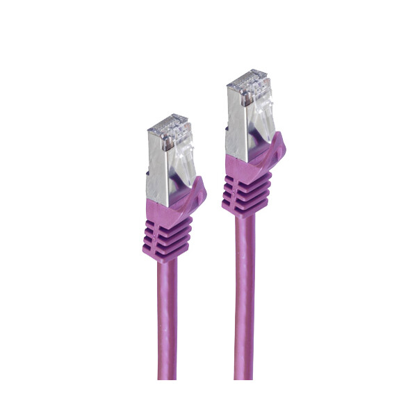 shiverpeaks Patchkabel Kat. 6A, U UTP, 10,00 m, grau