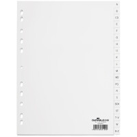 DURABLE Kunststoff-Register, A-Z, A4, überbreit,...