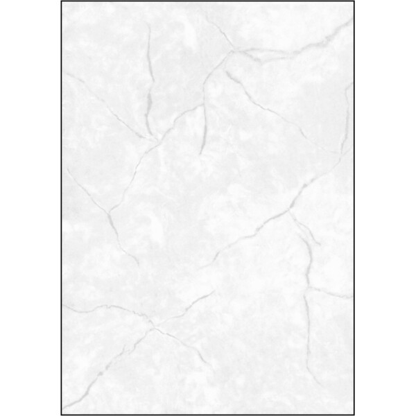 sigel Struktur-Papier, A4, 90 g qm, Feinpapier, Granit grau
