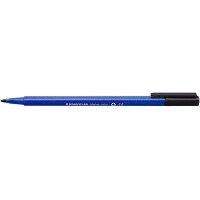 STAEDTLER Fasermaler triplus color, dreieckig, schwarz