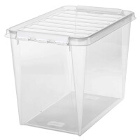 smartstore Aufbewahrungsbox CLASSIC 66 L, Clips: weiß