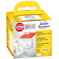 AVERY Zweckform Rollenetiketten, 101 x 54 mm, weiß