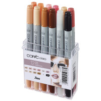 COPIC Marker ciao, 12er Set Hautfarben