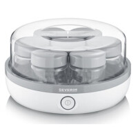 SEVERIN Joghurtbereiter JG 3518, weiß grau
