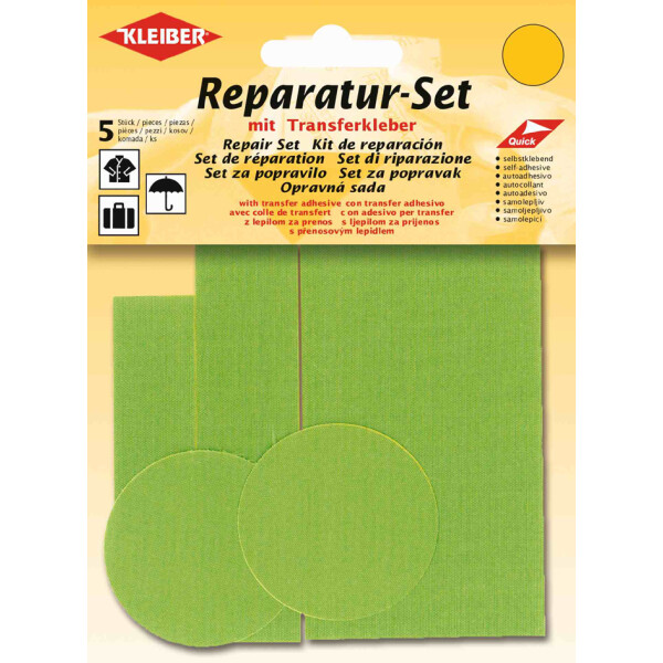 KLEIBER Flicken-Reparatur-Set, schwarz