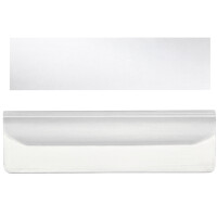 LEITZ Vollsichtreiter, Kunststoff, (B)55 mm, transparent