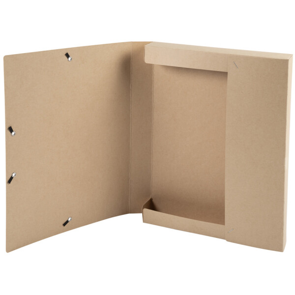 EXACOMPTA Sammelbox Eterneco, DIN A4, 25 mm, natur