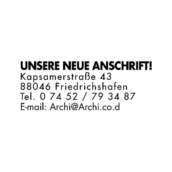 COLOP Textstempel Printer 30, 5-zeilig, mit Gutschein