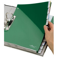 DURABLE Kunststoff-Register, PP, Stärke: 0,12 mm,...