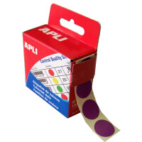 APLI Markierungspunkte, Durchmesser: 15 mm, rund, rosa