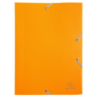 EXACOMPTA Eckspannermappe Opaque Eco, DIN A4, PP, blau