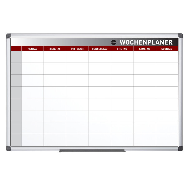 Bi-Office Planungstafel "Wochenplaner", 900 x 600 mm