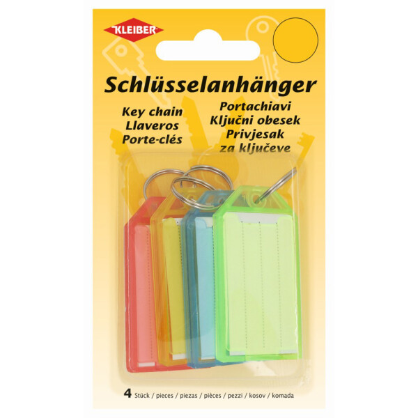 KLEIBER Schlüsselanhänger, farbig sortiert