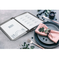 Securit Speisekarten-Mappe ESSENTIAL, A4, schwarz