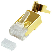 LogiLink RJ45 Steckverbinder, Kat.6A Kat.7 Kat.7A Kat.8.1