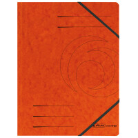 herlitz Eckspannermappe easyorga, A4, Karton, rot