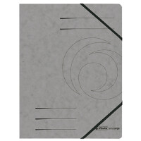 herlitz Eckspannermappe easyorga, A4, Karton, rot